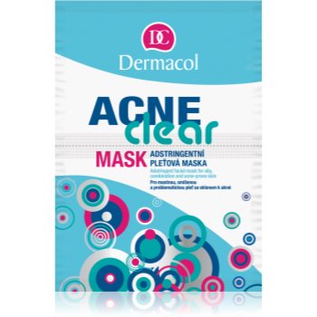 Dermacol Acne Clear mască pentru față pentru ten acneic - imagine 2